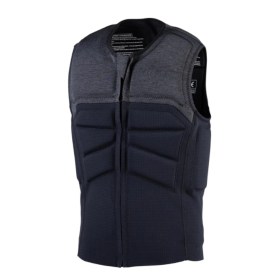 vest half padded mercury fz black